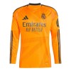 Officiële Voetbalshirt Real Madrid Bellingham 5 Uit 2024-25 Lange Mouw - Heren